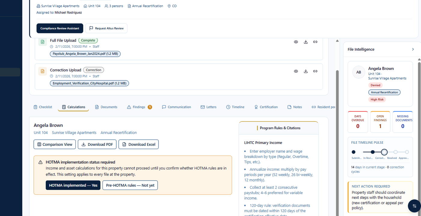 File Review preview